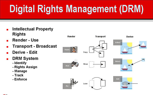  Công nghệ Digital Right Management (DRM) bảo vệ bản quyền nội dung số