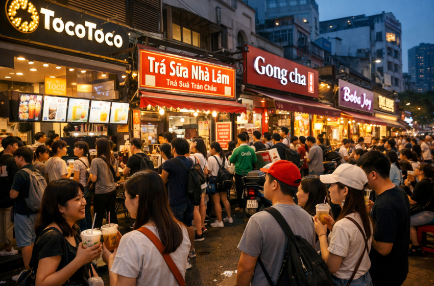 Lối thoát cho thương hiệu trà sữa nhỏ giữa thị trường bão hòa