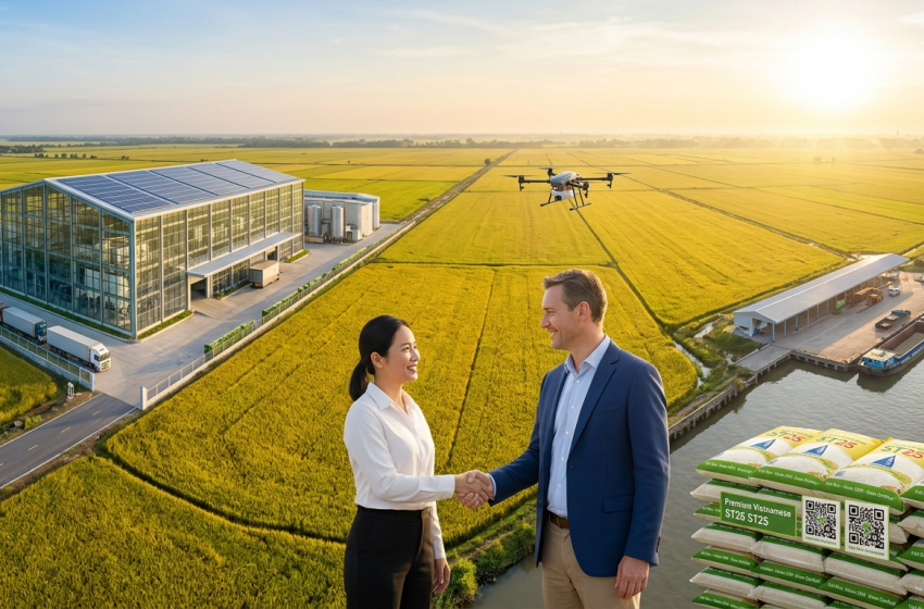  Chiến lược xuất khẩu gạo Việt Nam:  Tầm nhìn 2030 và lộ trình chuyển đổi xanh