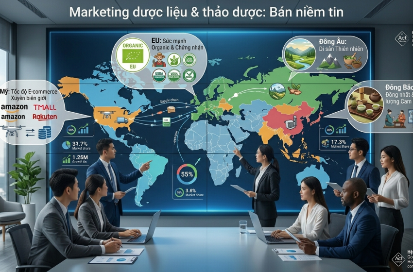  Marketing dược liệu 2026-2030: Bán niềm tin thay vì sản phẩm