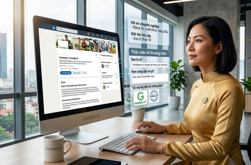  Tiếp thị B2B trên nền tảng LinkedIn cho nhà xuất khẩu Việt:  Công thức tiếp cận người mua nước ngoài