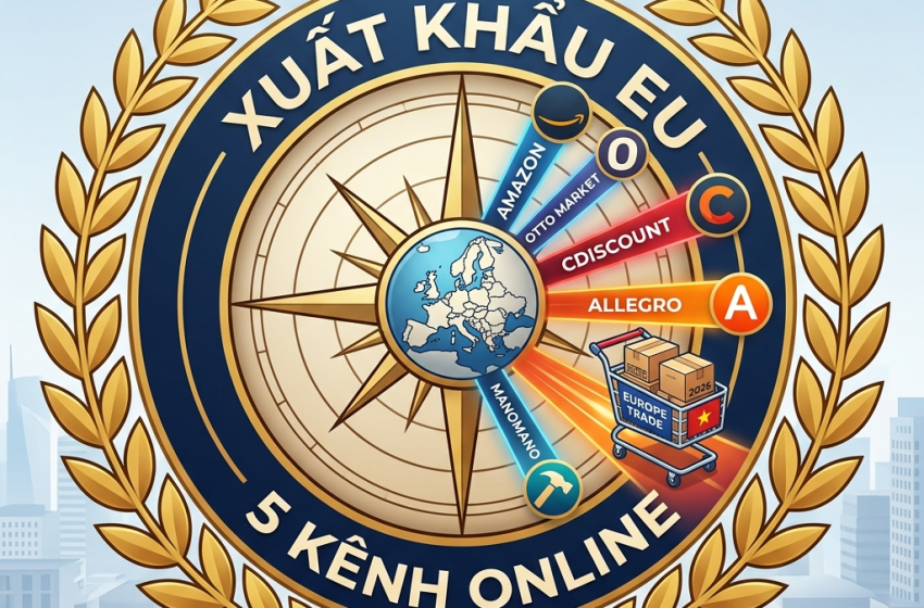 5 kênh phân phối online tốt nhất để vào thị trường EU năm 2026